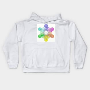 Metatron Rainbow Kids Hoodie